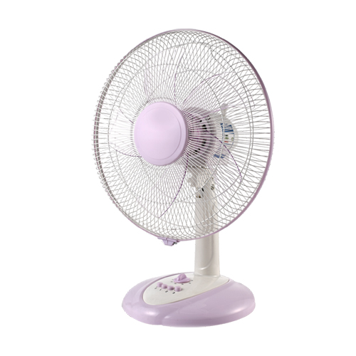 Ocean 16 Inch Pink Color Table Fan 3 Spped with Timer Function