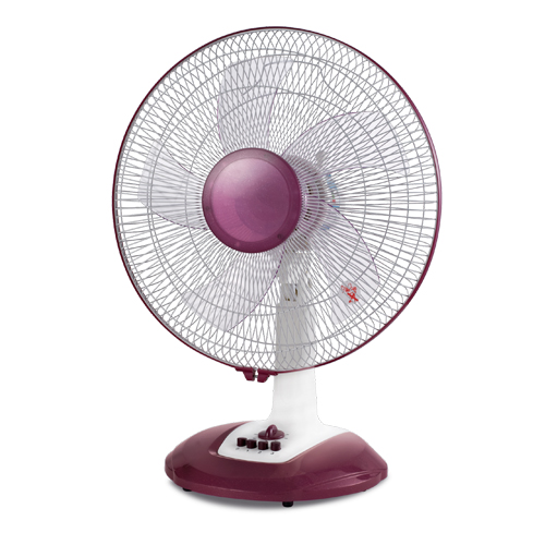12 Inch Red Color Portable Electric Fan for Home